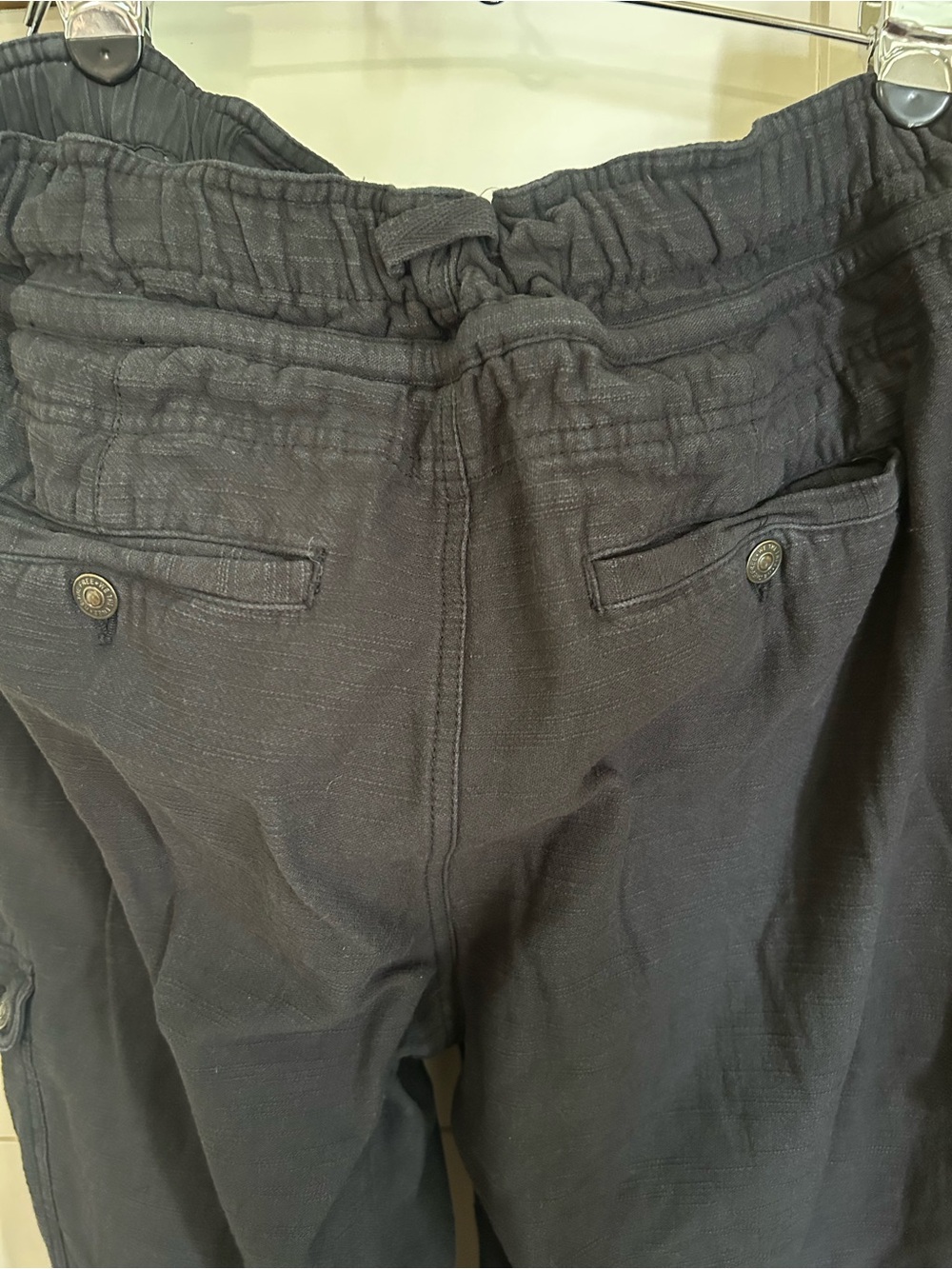 Free People Park Ave Black Cargo Pants - Picture 4 of 7